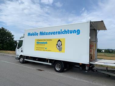 Mobile Aktenvernichtung